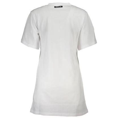 Cavalli Class White Cotton Women Top - T-shirts