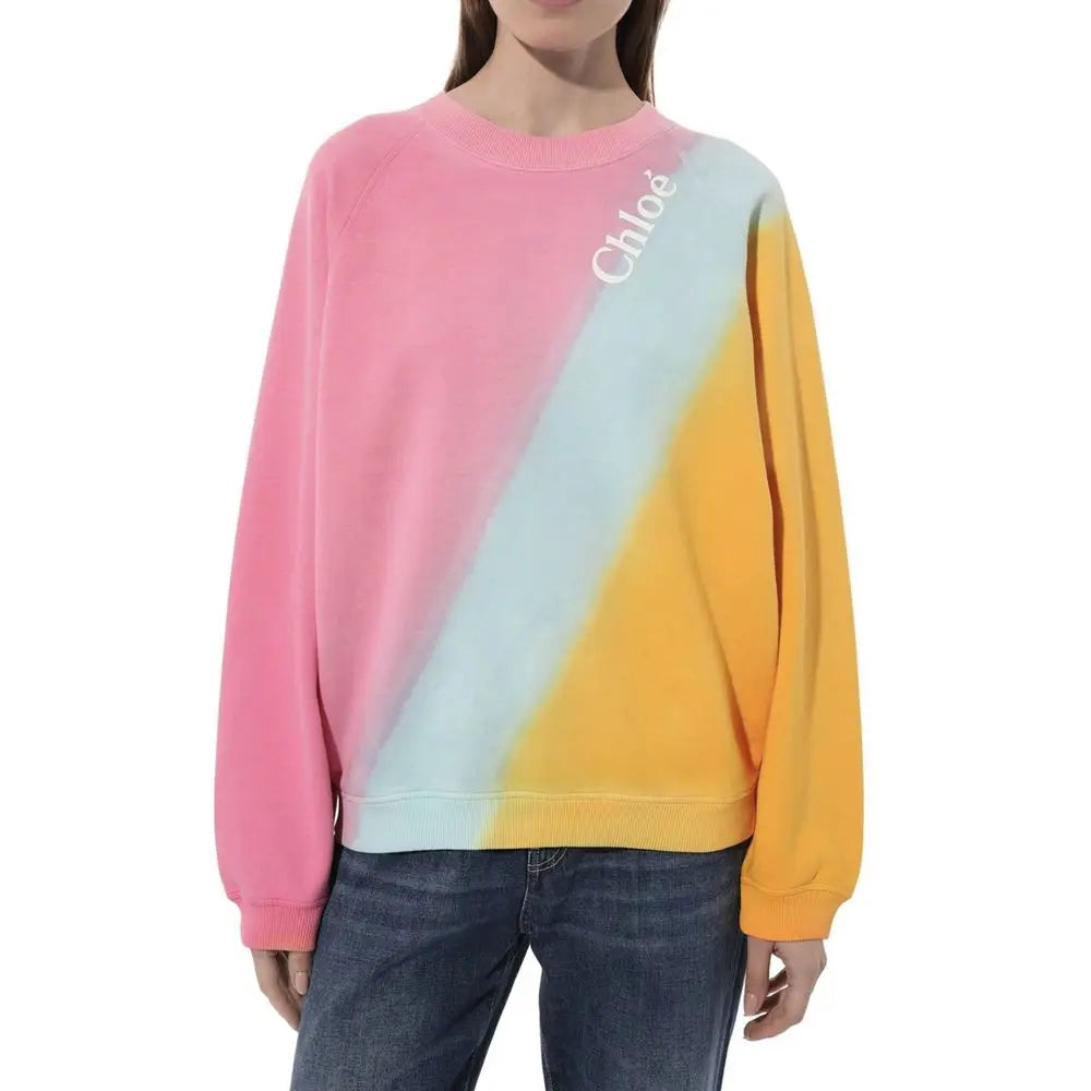Chloé Multicolor Cotton Sweatshirt