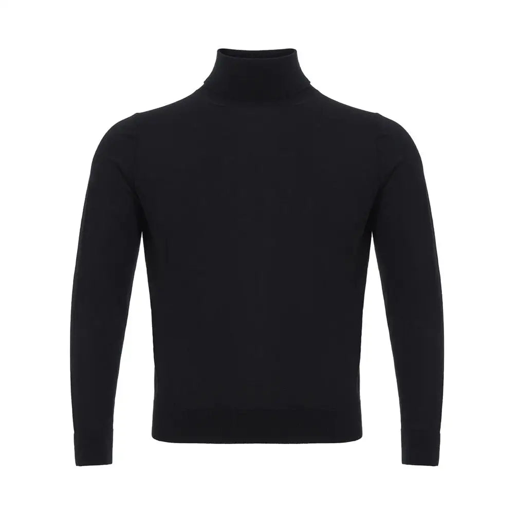 Colombo Italian Cashmere Luxury Black Sweater