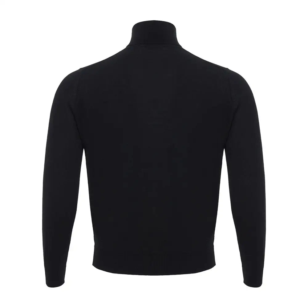 Colombo Italian Cashmere Luxury Black Sweater