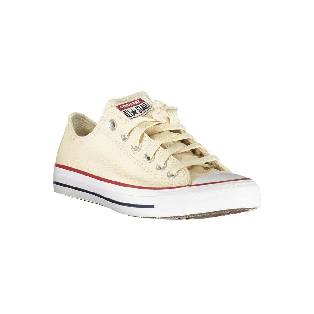Cream-colored Converse Beige Polyester men sneakers with stripes