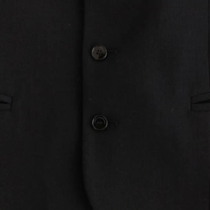 Costume National Black wool blend casual vest