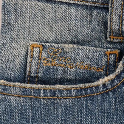 Costume National Blue Cotton Stretch Denim Jeans