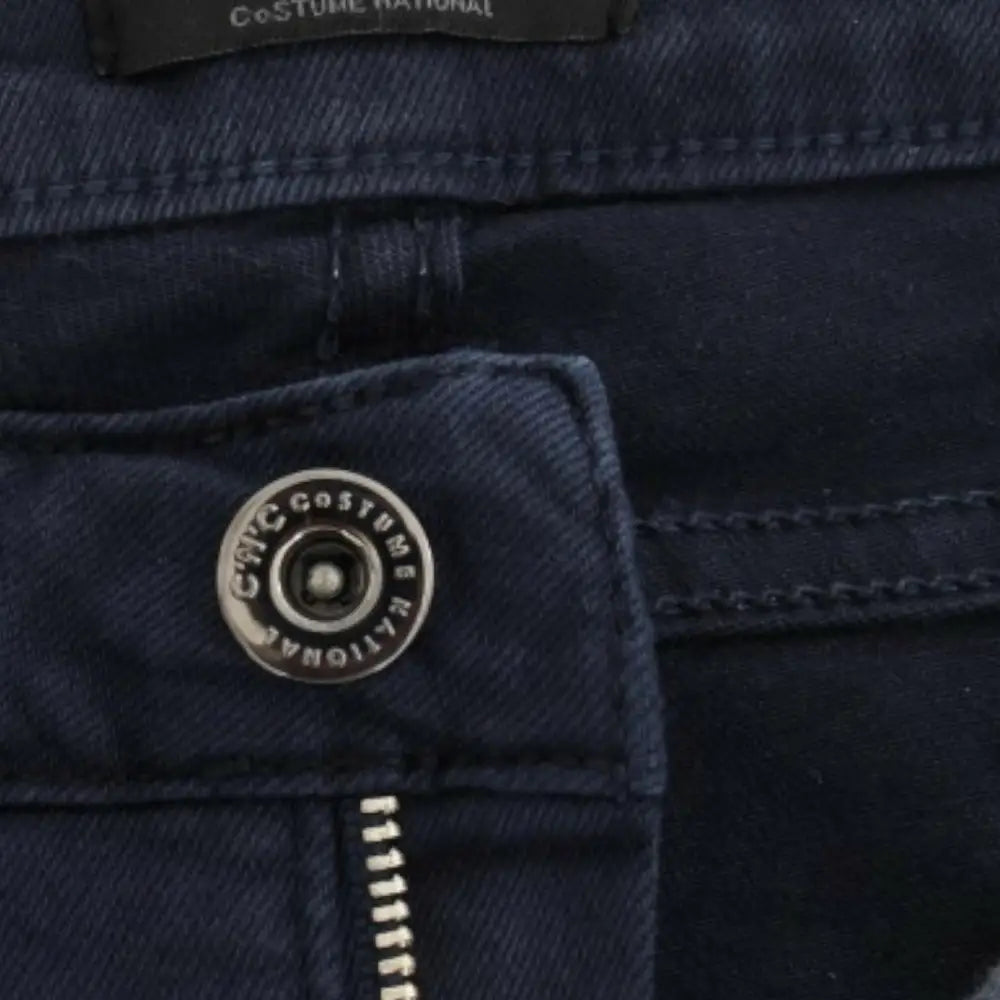 Costume National Blue straight leg jeans