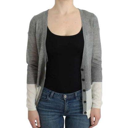Costume National Gray lightweight cardigan