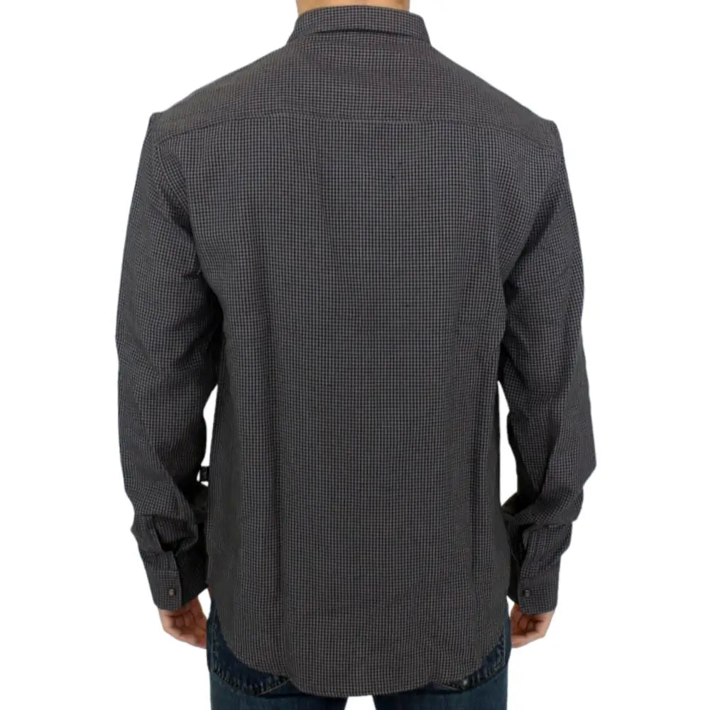 Costume National Gray linen casual shirt
