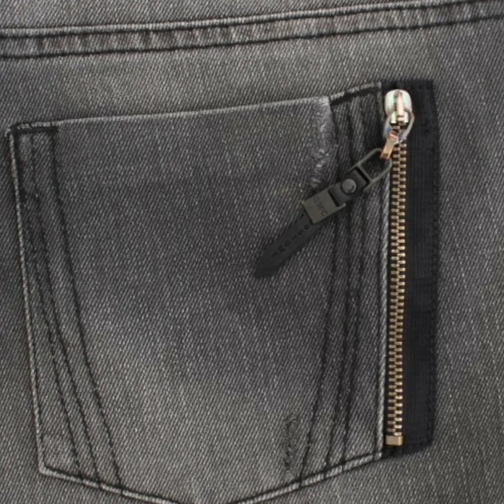 Costume National Gray straight leg jeans