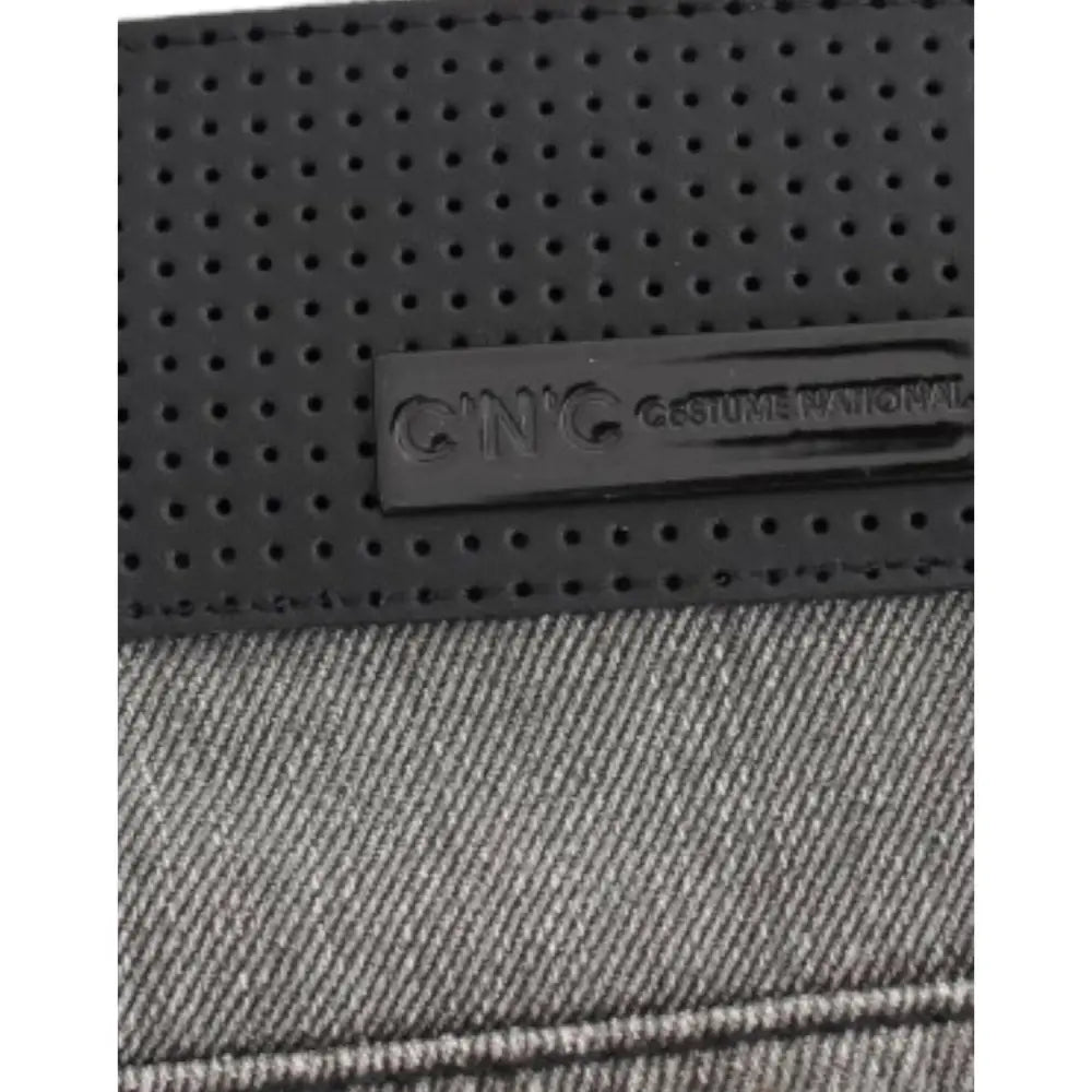 Costume National Gray straight leg jeans