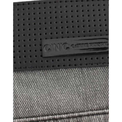 Costume National Gray straight leg jeans