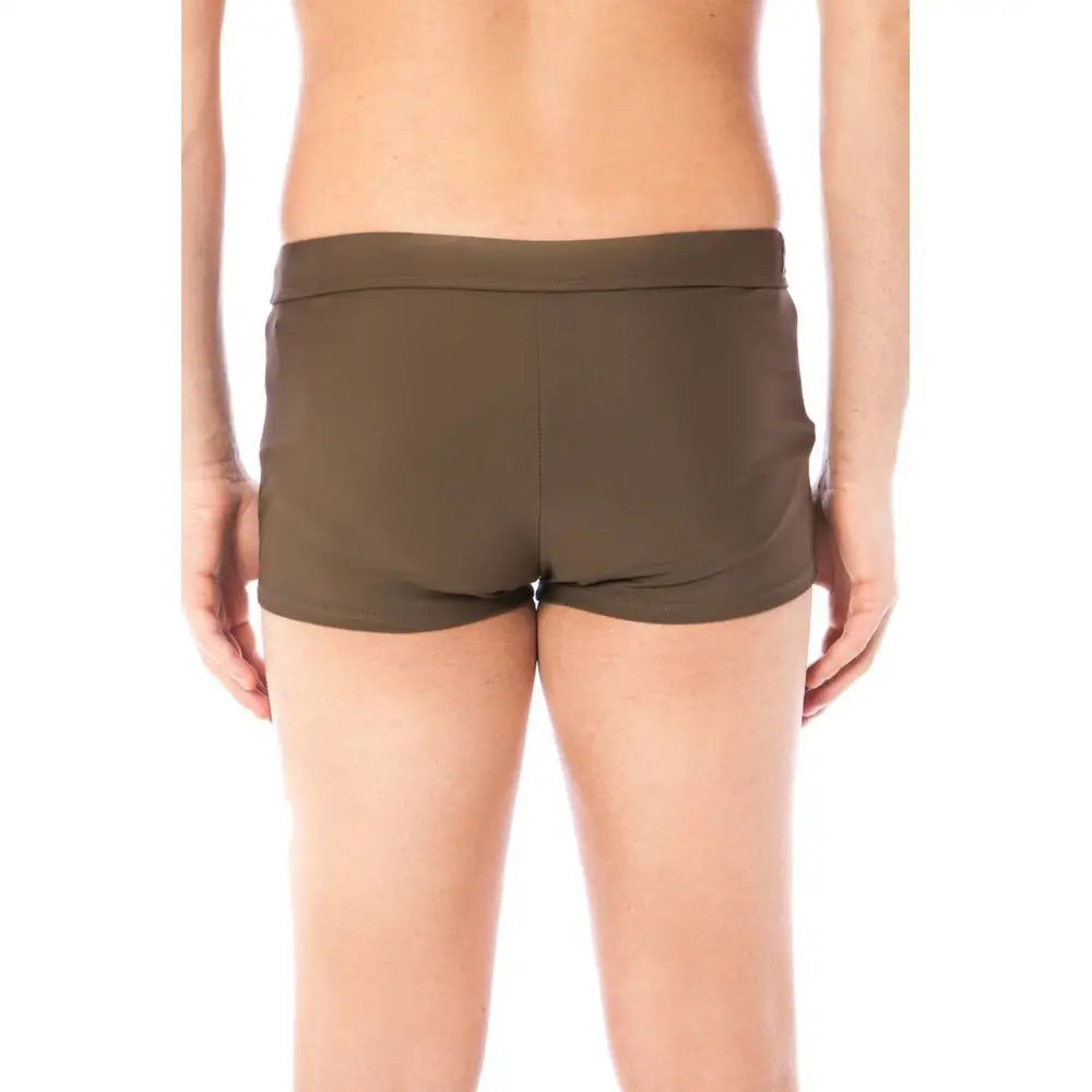 Datch Green Elastane Swimwear - S