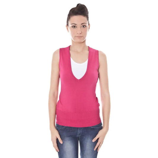 Datch Pink Cotton Waistcoat - Frakke