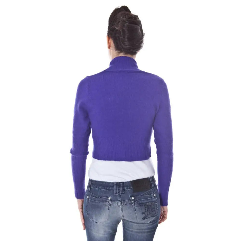 Datch Purple Wool Sweater - Sweaters