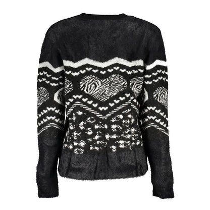 Desigual Black Polyester Sweater - Sweaters