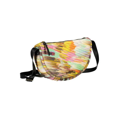 Desigual Giallo Polyester Woman Shoulder Bag - Skuldertasker