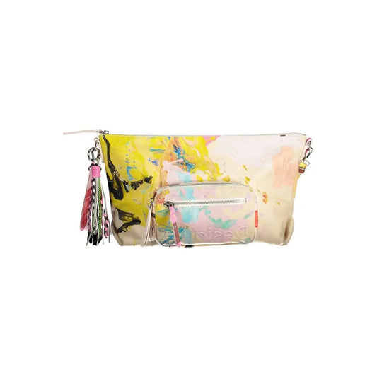 Desigual White Polyester Women Handbag - Håndtasker