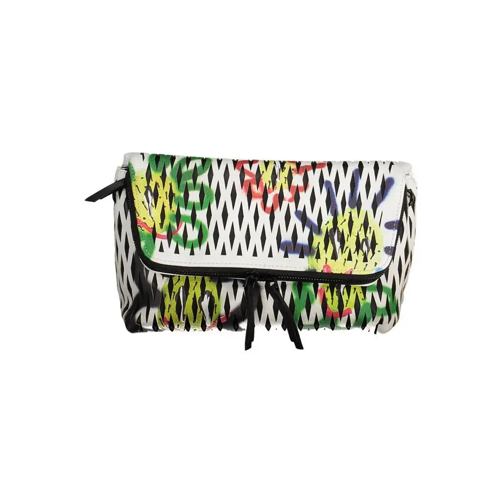 Desigual White Polyethylene Women Handbag - Håndtasker