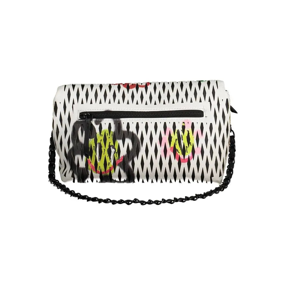 Desigual White Polyethylene Women Handbag - Håndtasker