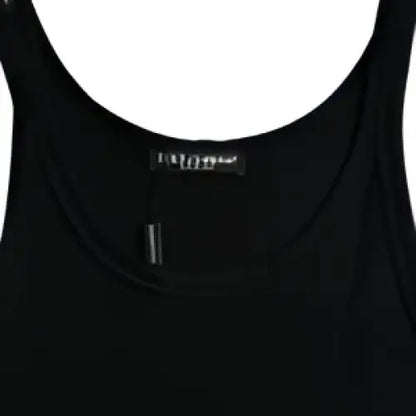 Dolce & Gabbana gabbana black tank med minimalistisk design