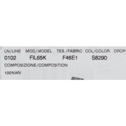 Dolce & Gabbana sort-hvid ull cardigan sweater, 100% originale brands