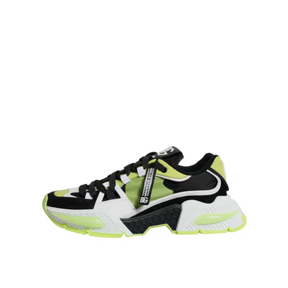 Dolce & Gabbana Multicolor Airmaster Low Top Sneakers Shoes - Sneakers