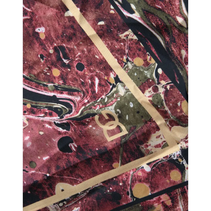 Dolce & Gabbana Multicolor Button Down Silk Shirt - T-shirts