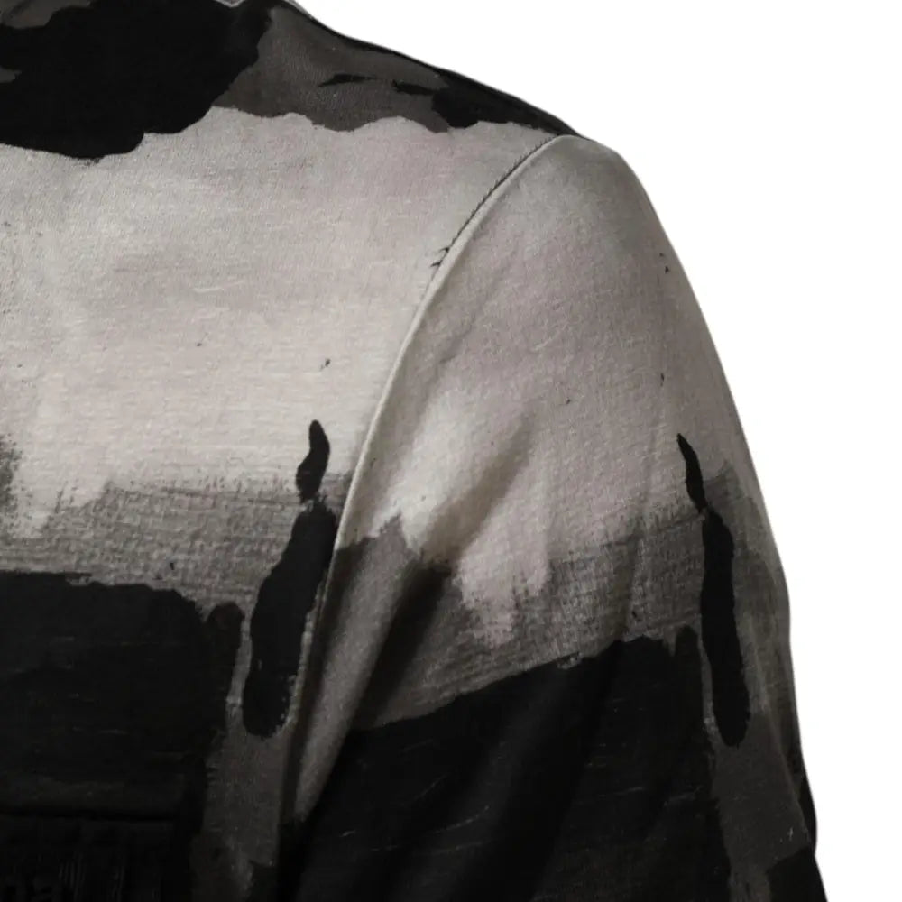 Dolce & Gabbana Multicolor Camouflage Men Short Sleeves T-shirt