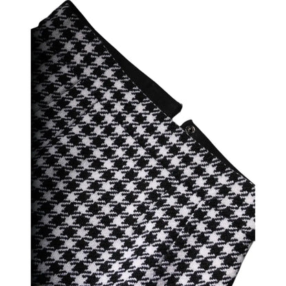 Dolce & Gabbana Multicolor Floral Print High Waist Pencil Cut Skirt