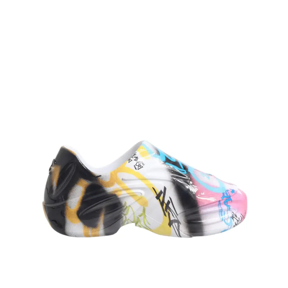 Dolce & Gabbana Multicolor Graffiti Daymaster Sneakers Shoes