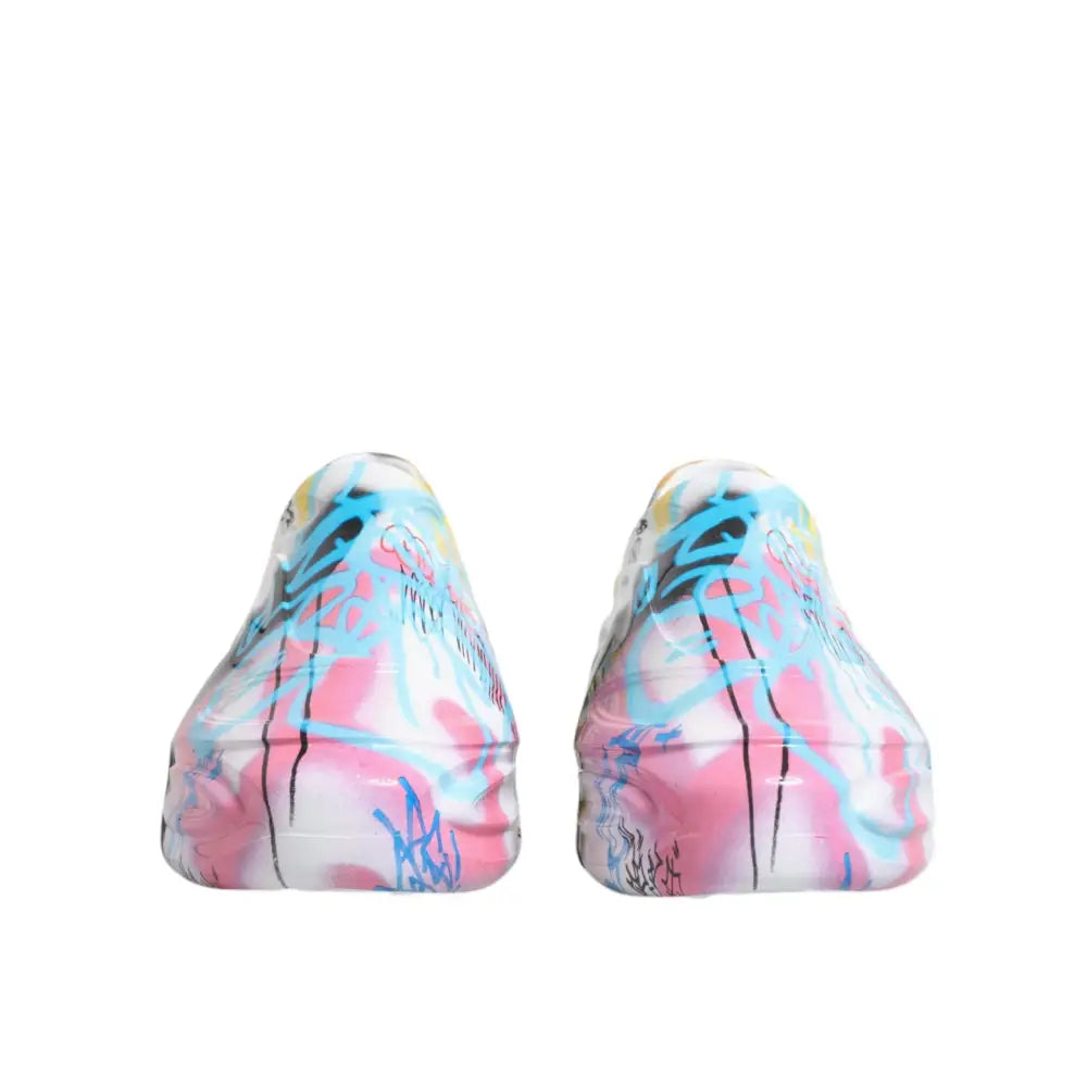 Dolce & Gabbana Multicolor Graffiti Daymaster Sneakers Shoes