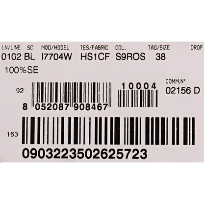 Dolce & Gabbana pink polka dotted silk blouse barcode label, spar 30-70% på mode