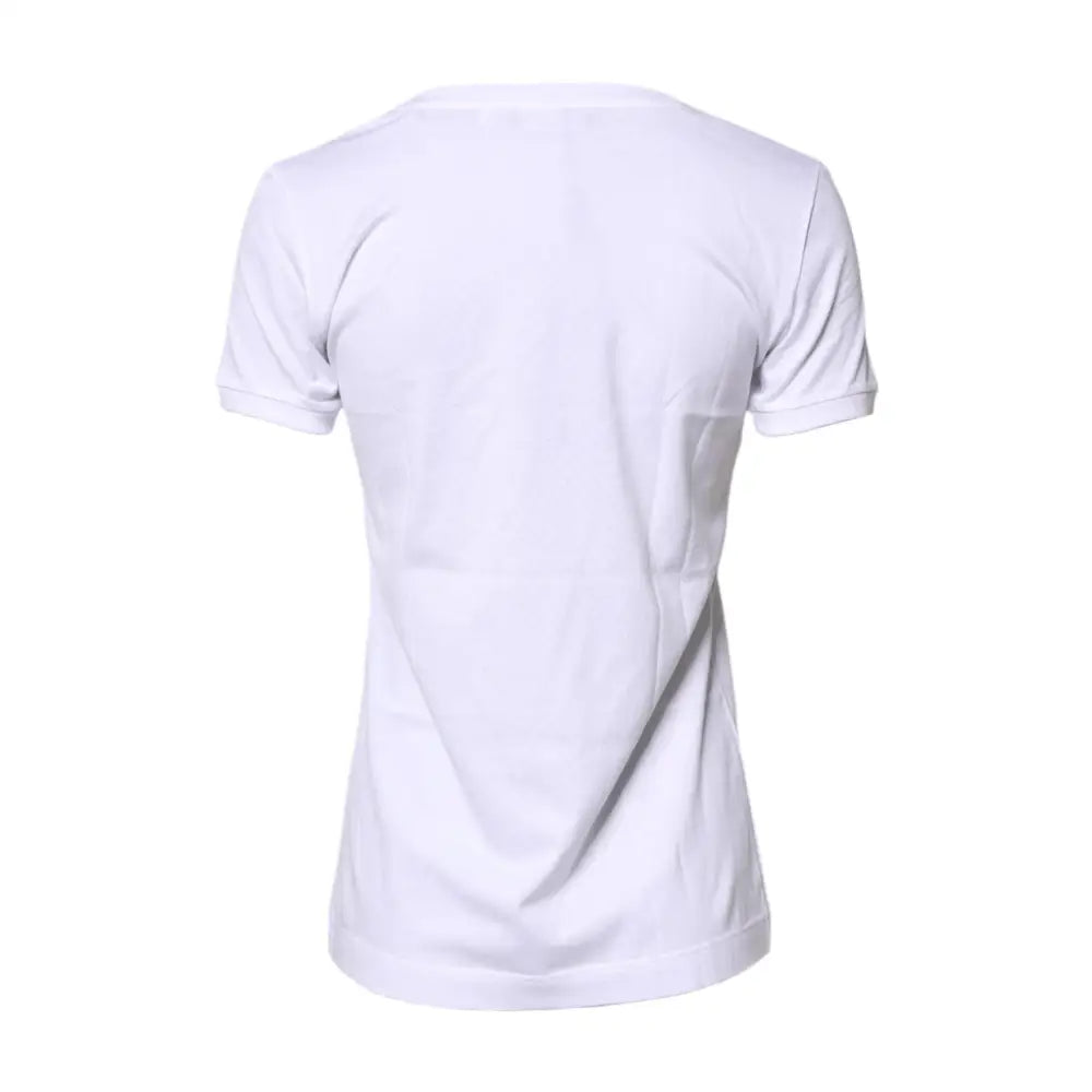 Dolce & Gabbana White #DGFamily Cotton Crew Neck T-shirt