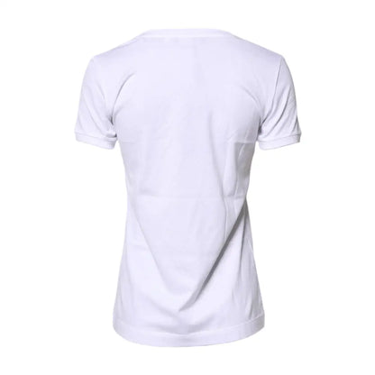 Dolce & Gabbana White #DGFamily Cotton Crew Neck T-shirt