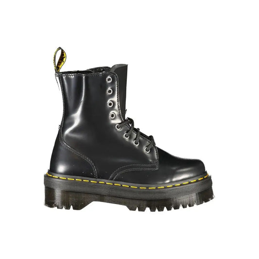Dr. Martens sorte læder unisex ankelstøvle med klassisk design