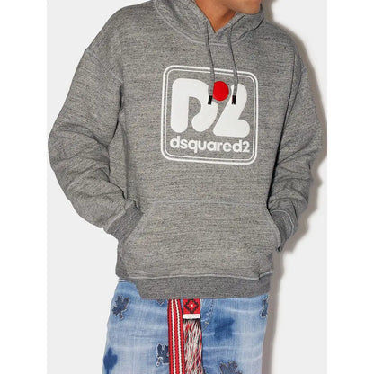 Dsquared² Gray Cotton Sweatshirt