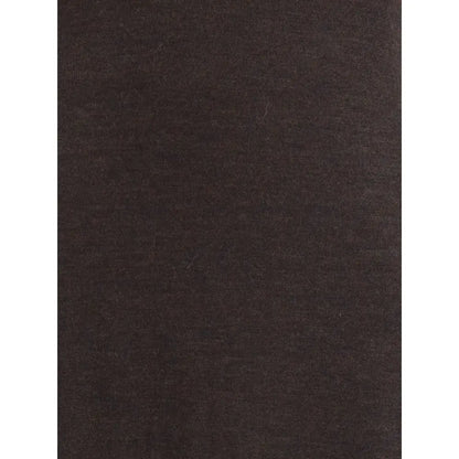 Ferragamo brun fleece uld lang kjole i mørkebrun tekstureret stof. Spar 30-70% på 100% originale brands