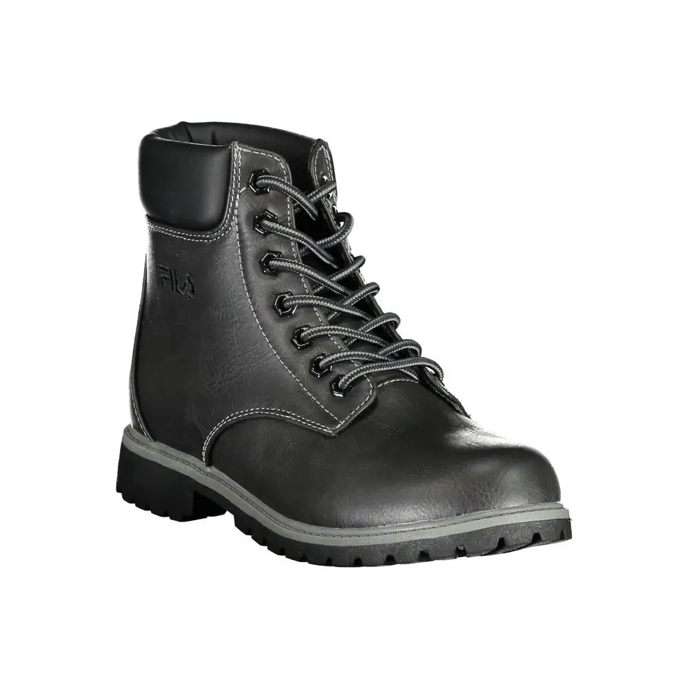 Fila Black Polyester Women Boot - Ankelstøvler