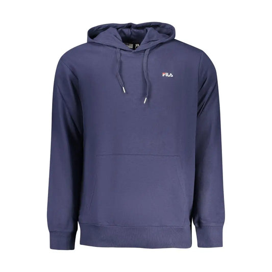 Fila Blue Cotton Men’s Hoodie - Hoodies