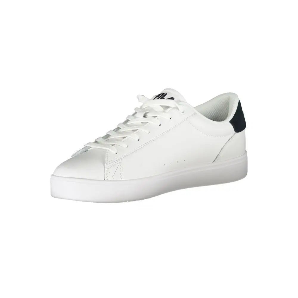 Fila Classic White Sneakers with Contrast Details