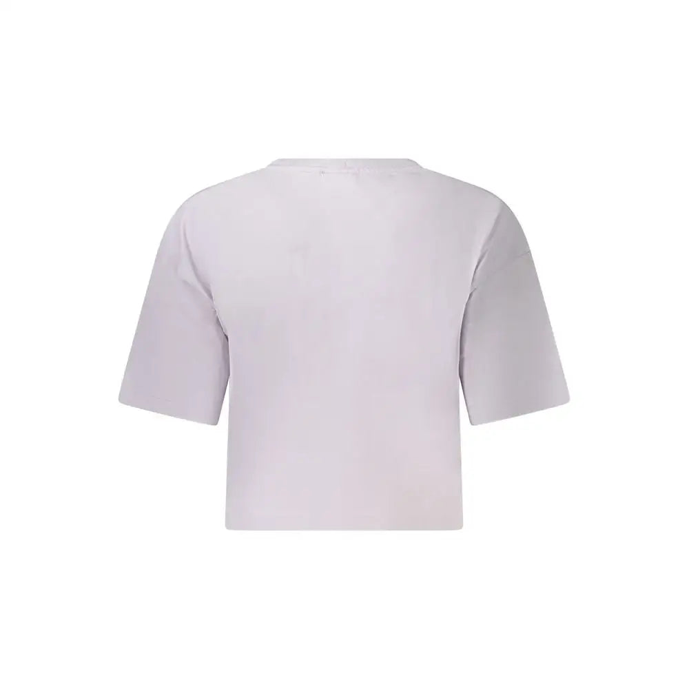 Fila Pink Cotton Tops & T-Shirt