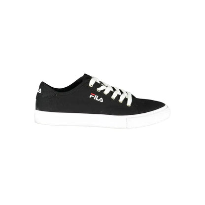 Fila Sleek Black Laced Sports Sneakers - Sneakers