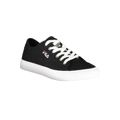 Fila Sleek Black Laced Sports Sneakers - Sneakers