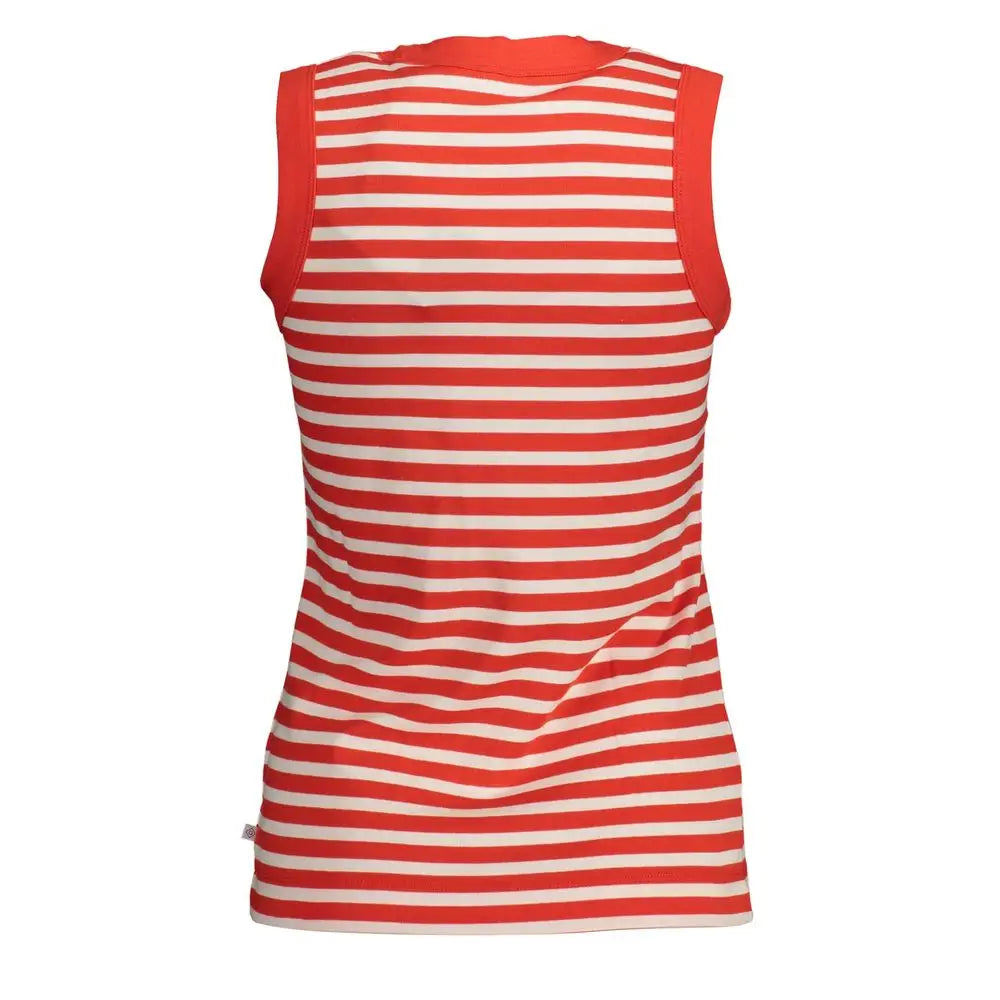 Gant Red Cotton Tank Top - XS - T-shirts