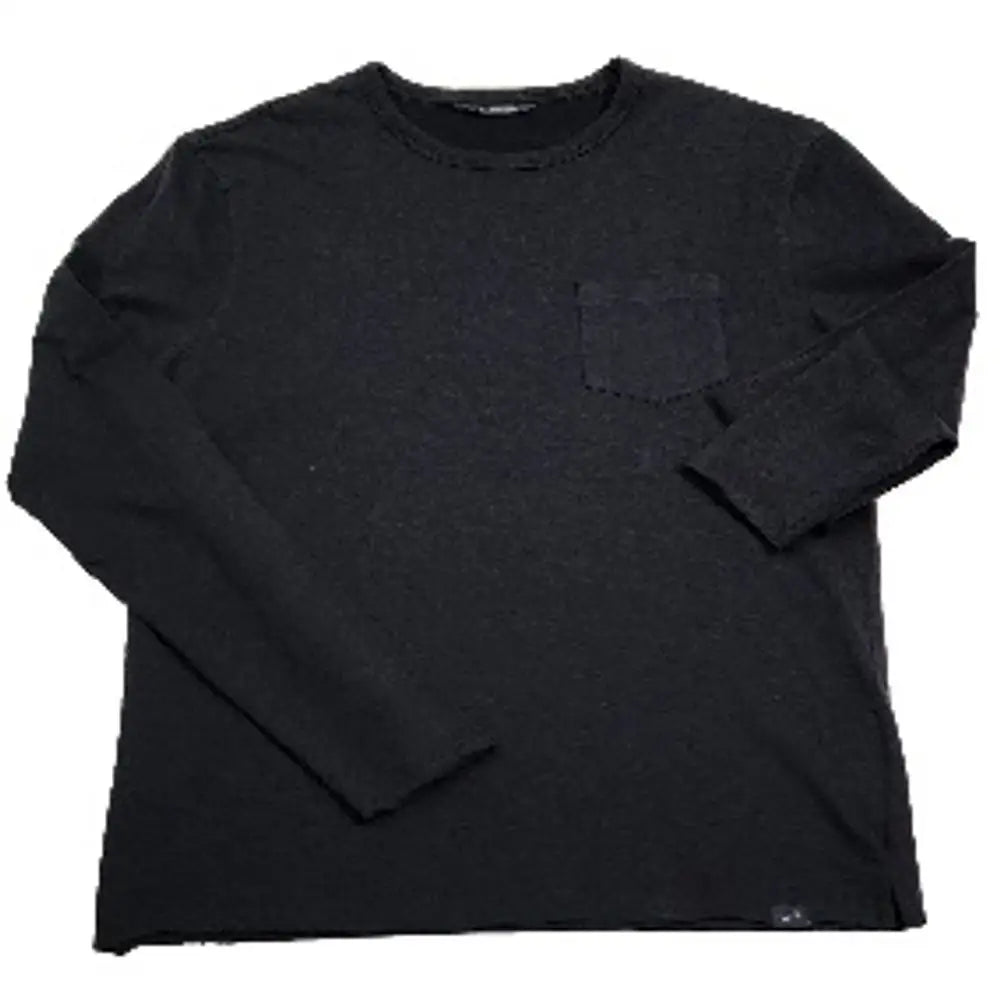 Gas Black langærmet T-shirt, outlet mærkevarer, spar 30-70%