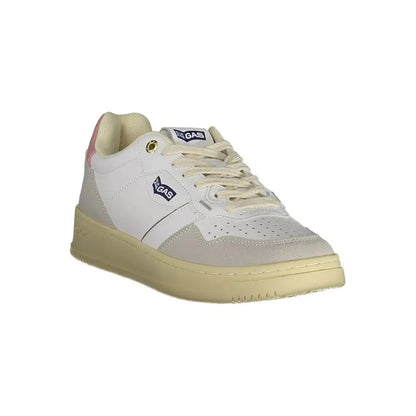 Gas White Artificial Leather Sneakers - Sneakers