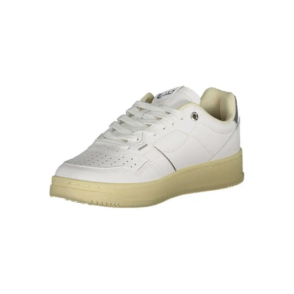 Gas White Artificial Leather Sneakers - Sneakers
