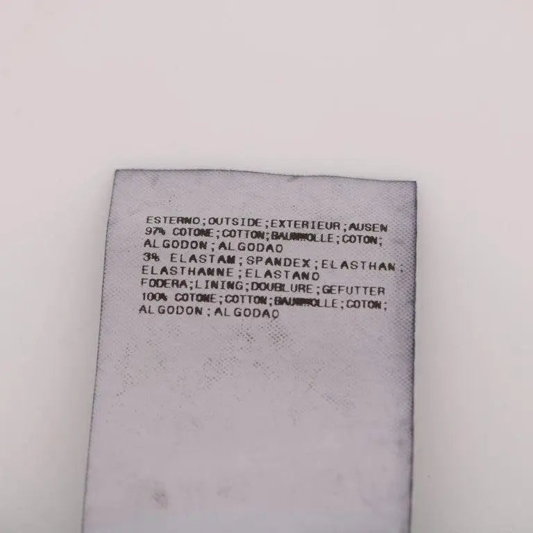 GF Ferre Blue Cotton Stretch Chinos Pants