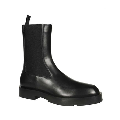 Givenchy Black Calfskin Chelsea Boots - 42 - Ankelstøvler