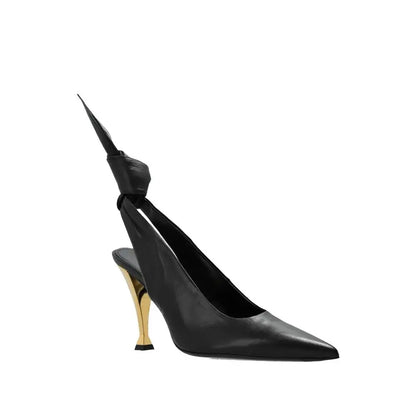 Givenchy Black Calfskin High Heel Pumps - Højhælede sko