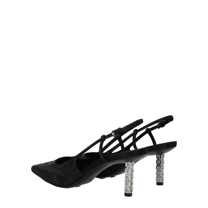 Givenchy Black Fabric High Heel Pumps
