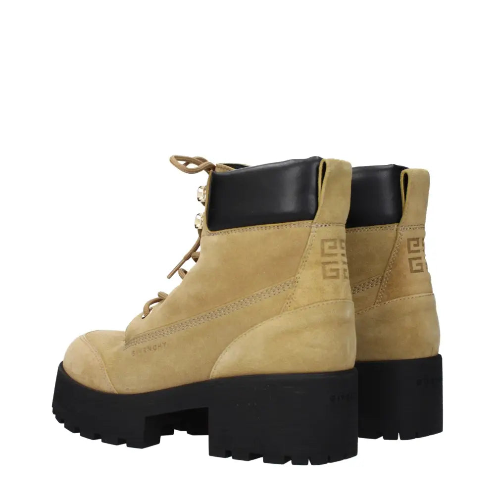 Givenchy Brown Leather Ankle Boots - Ankelstøvler